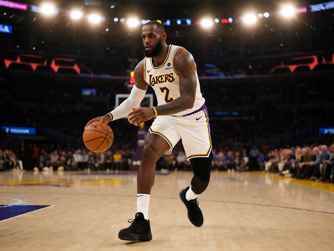 NBA常规赛湖人VS勇士比赛现场